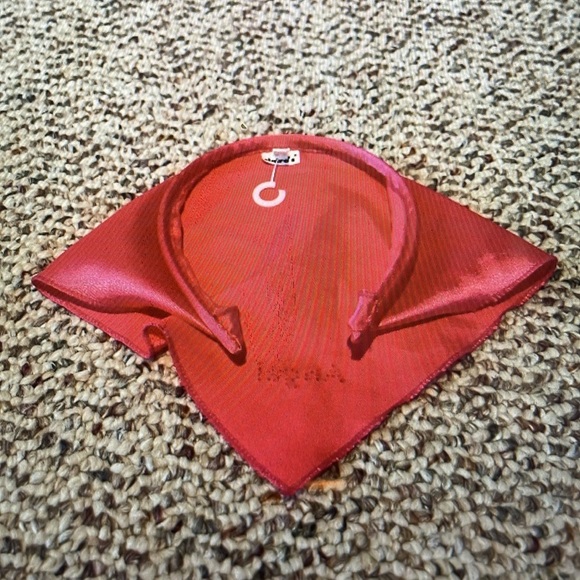 Child’s “Angel” Hot Pink Scarf Headband by Claire’s. NWOT - Picture 3 of 4